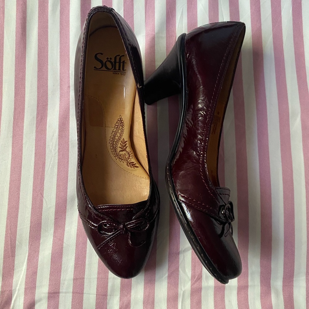 Women's Burgundy Heels